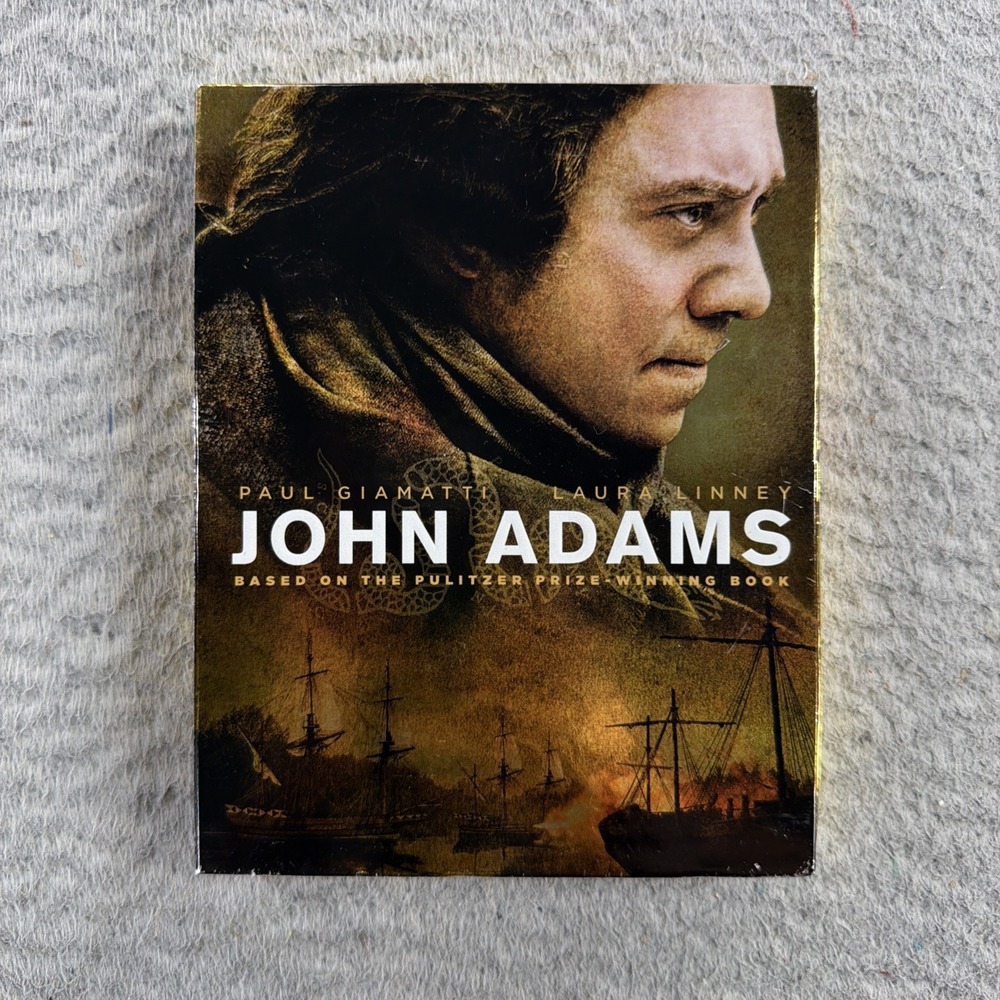 John Adams (Blu-ray, 2008 3 Disc Set) Paul Giamatti Laura Linney HBO